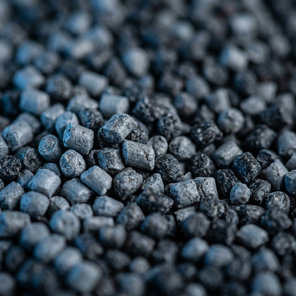 Pellets de resina reciclada